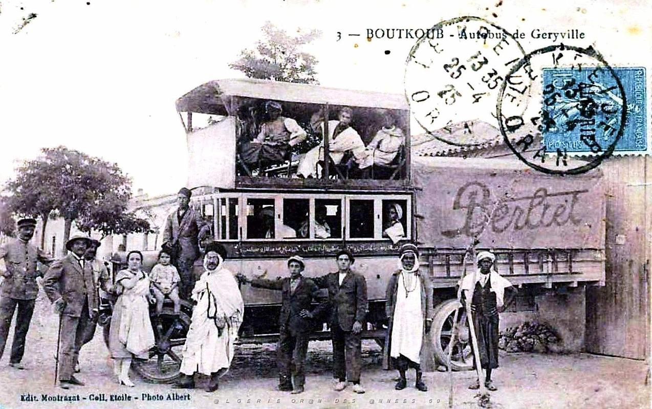 1950- Boutkoub - Autobus de Geryville - 1925.jpg